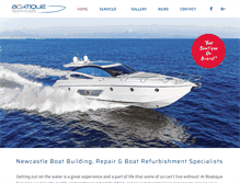 Tablet Screenshot of boatiqueservices.com